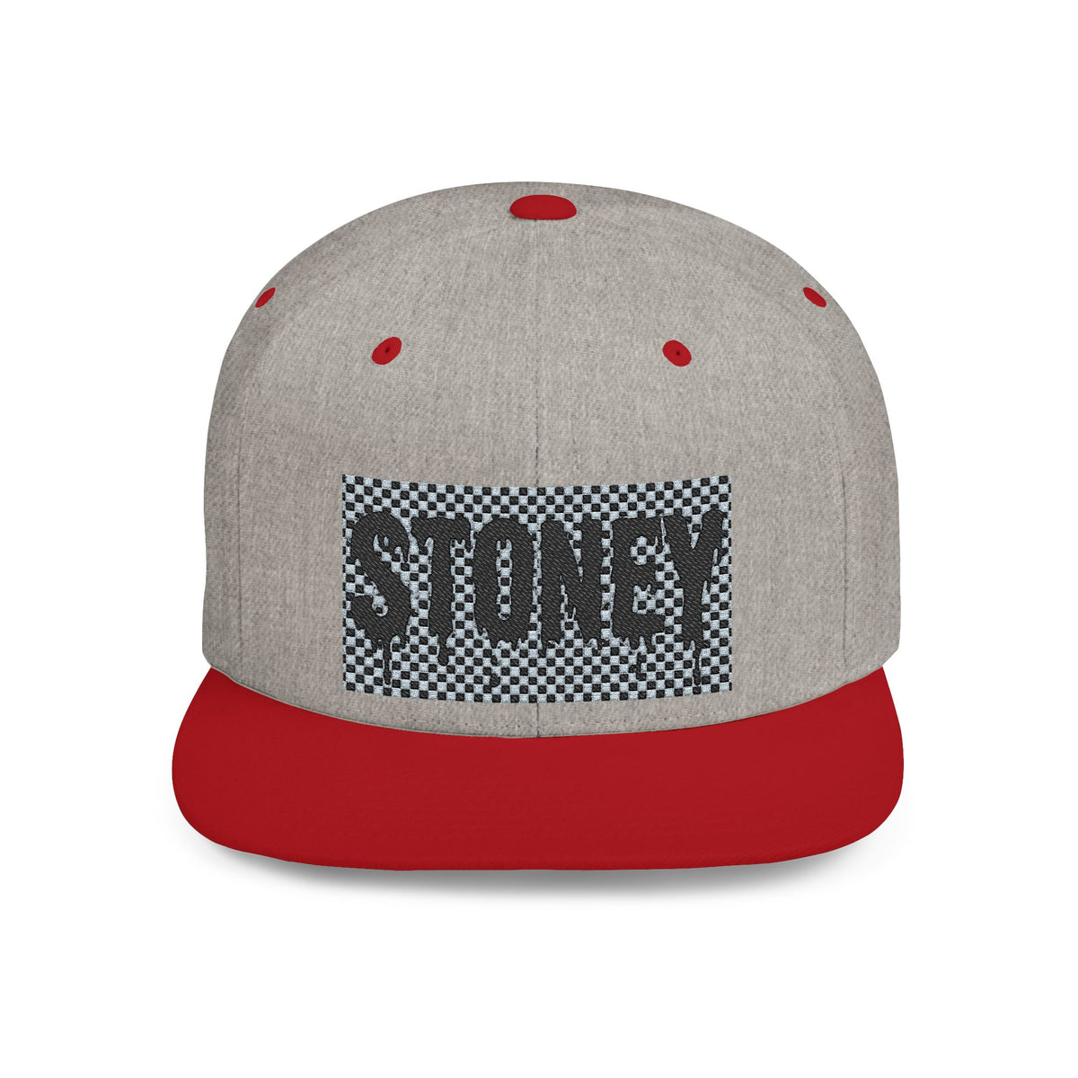 Stoney Sequin Patch Flat Bill Snapback Hat