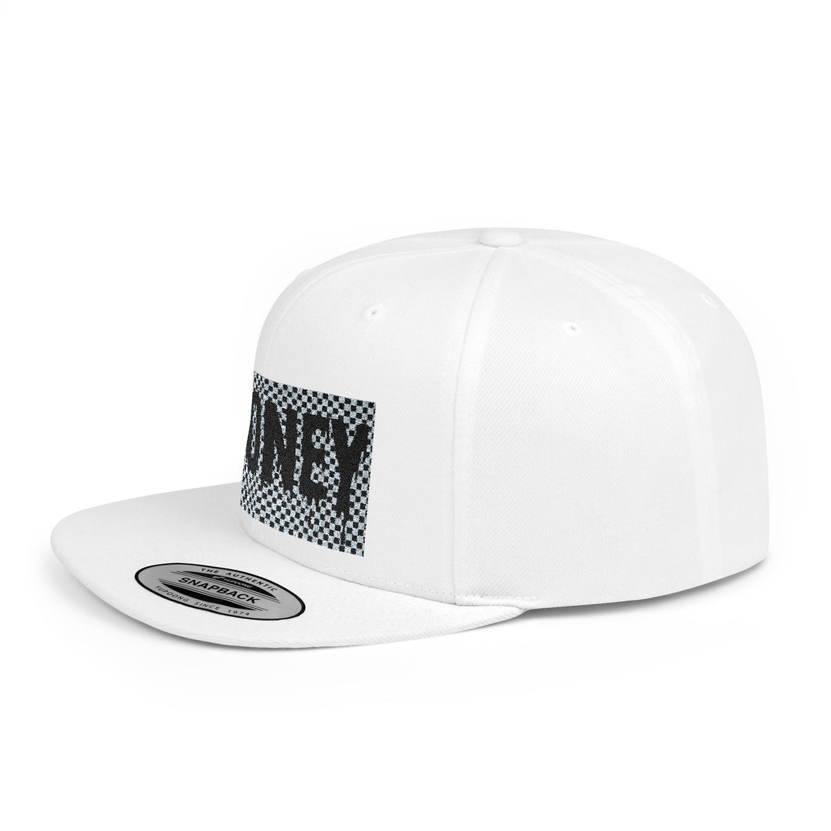 Stoney Sequin Patch Flat Bill Snapback Hat