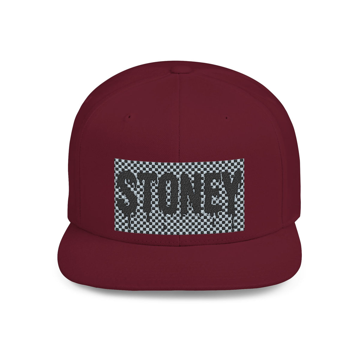 Stoney Sequin Patch Flat Bill Snapback Hat