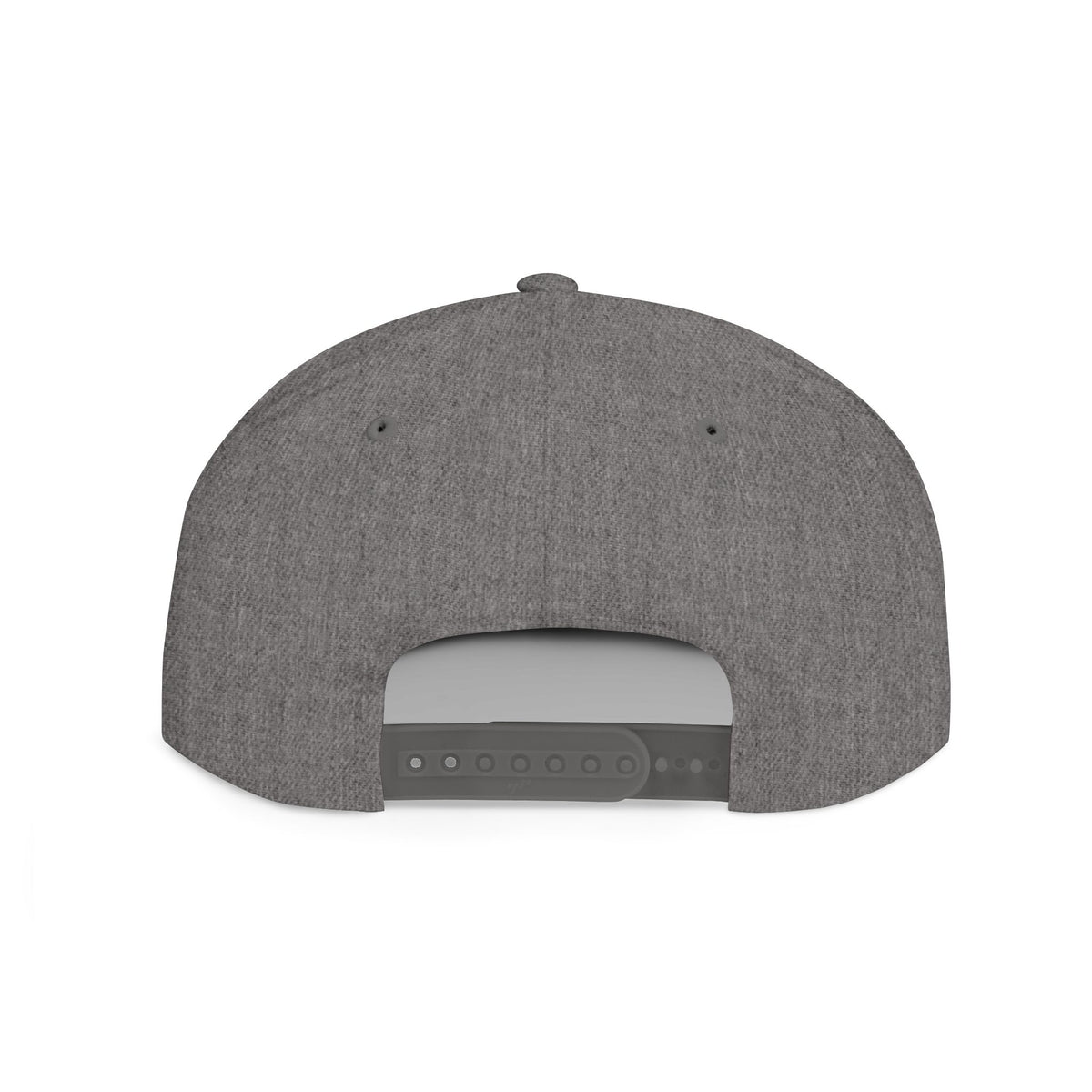 Stoney Snapback Hat — Drip Lettering Flat Bill Cap