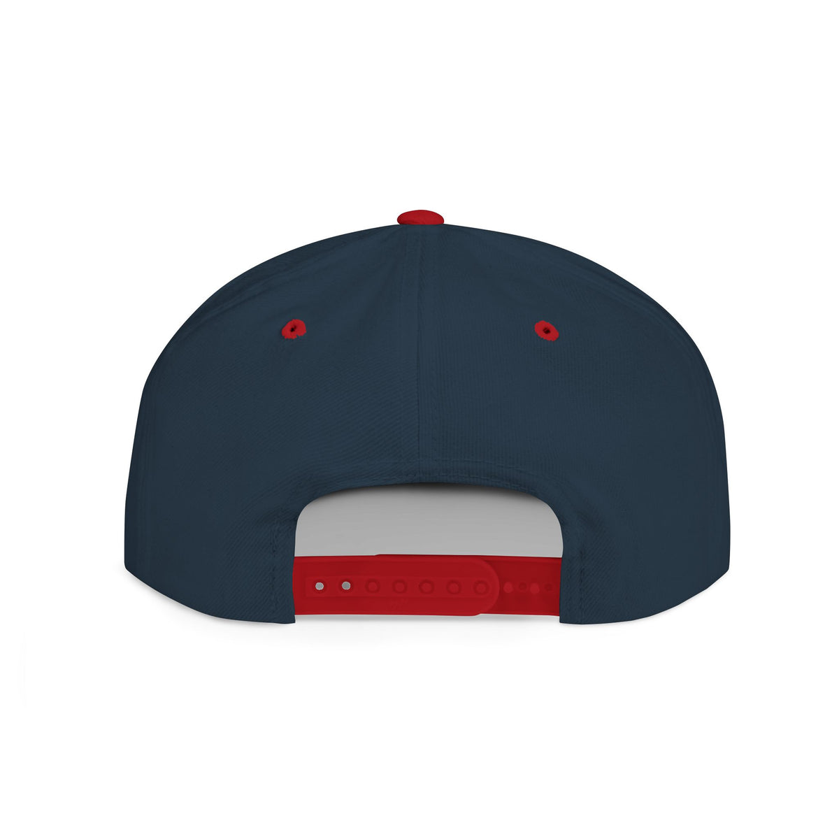 Stoney Snapback Hat — Drip Lettering Flat Bill Cap