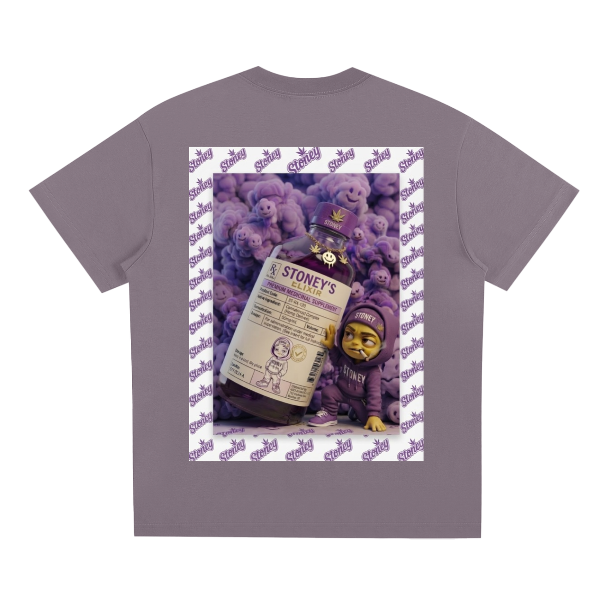 Stoney image Series "Purple Stuff"