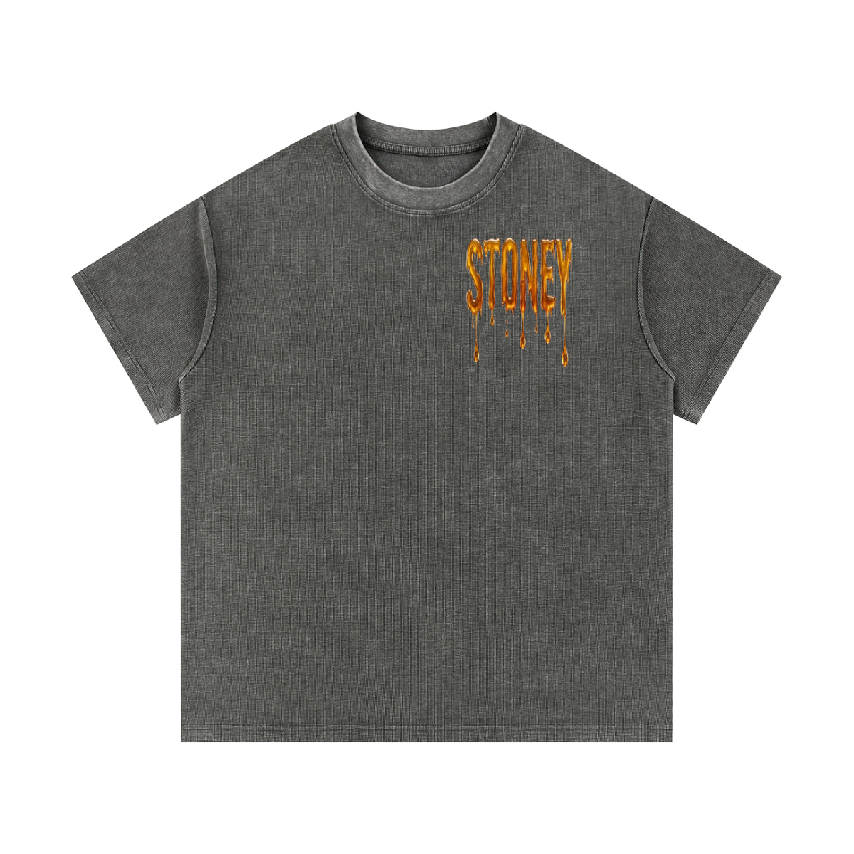 pre harvest Mineral Wash Waffle Knit T-Shirt