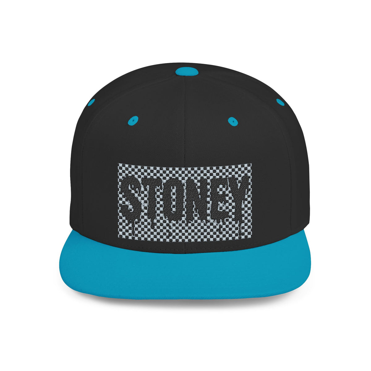 Stoney Sequin Patch Flat Bill Snapback Hat