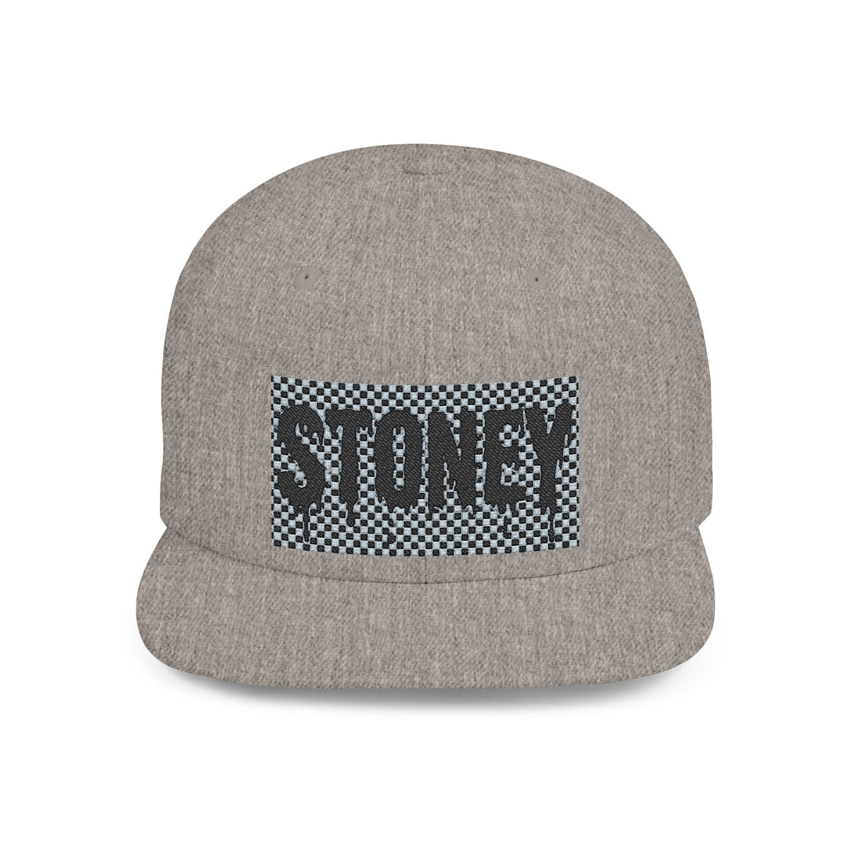 Stoney Sequin Patch Flat Bill Snapback Hat