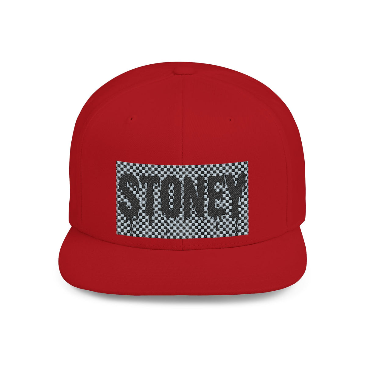Stoney Sequin Patch Flat Bill Snapback Hat