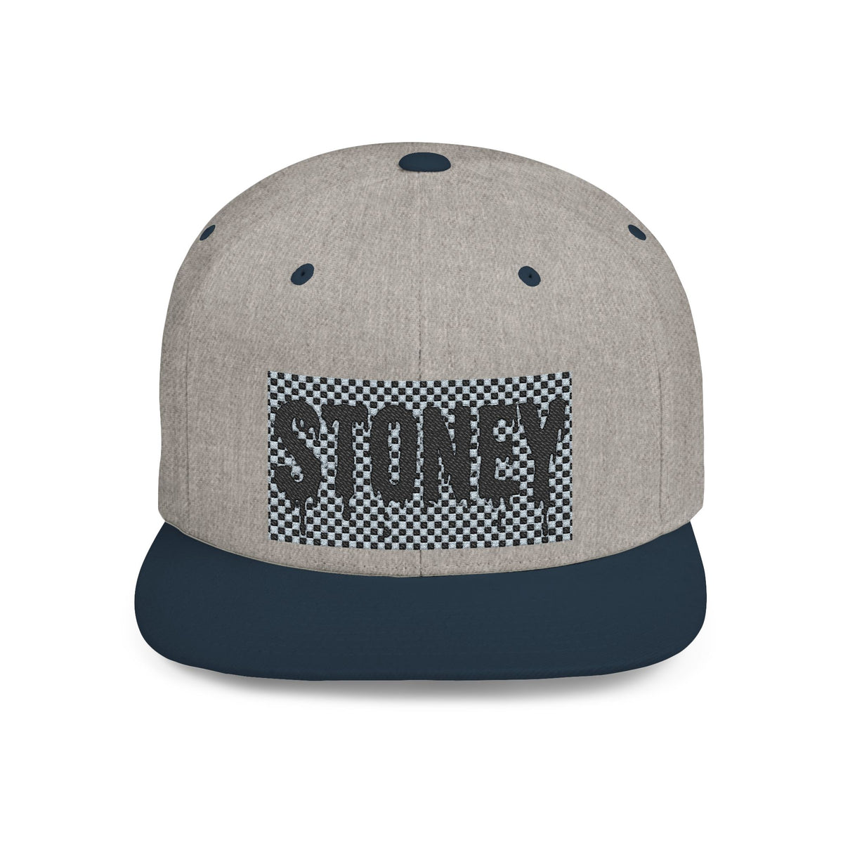 Stoney Sequin Patch Flat Bill Snapback Hat