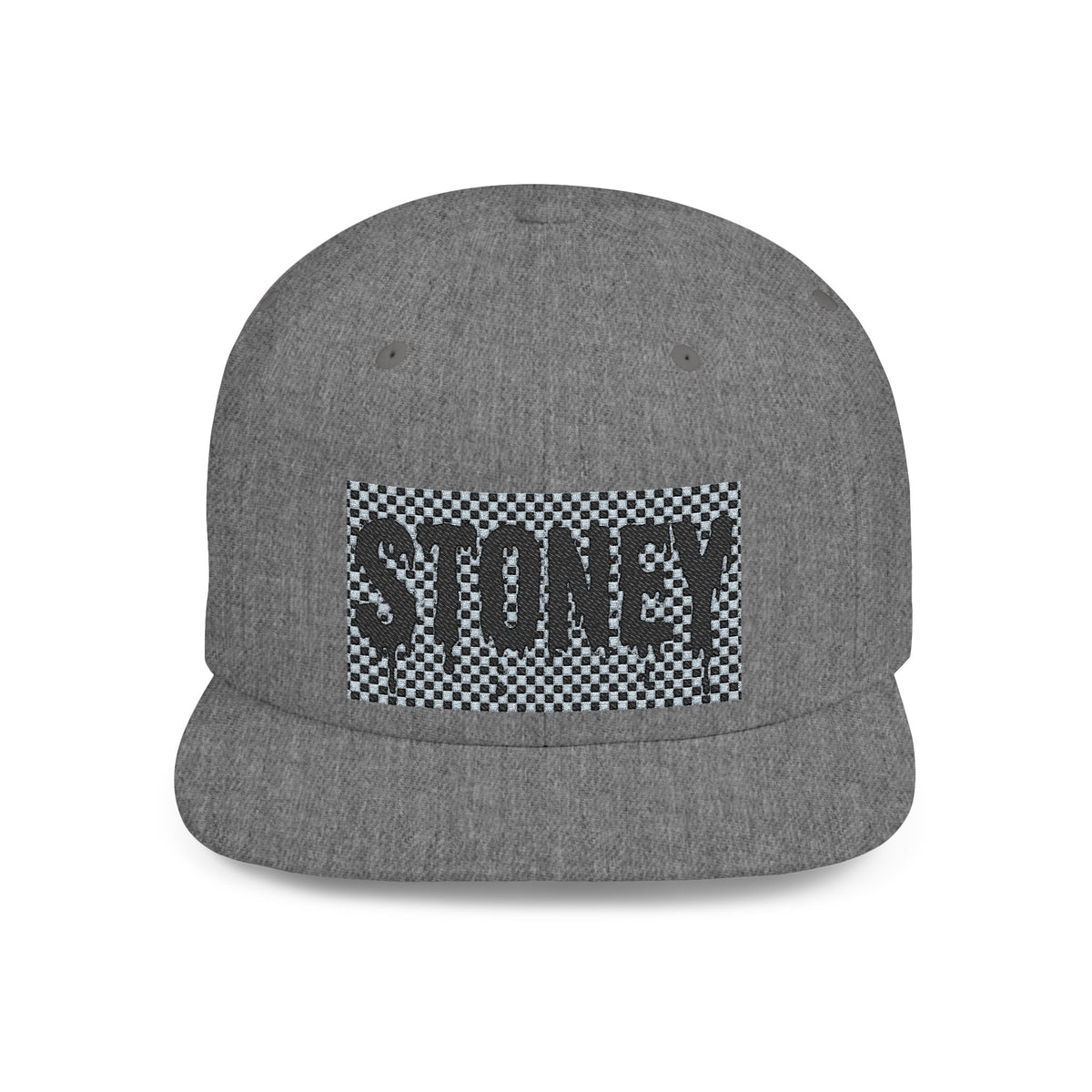 Stoney Sequin Patch Flat Bill Snapback Hat