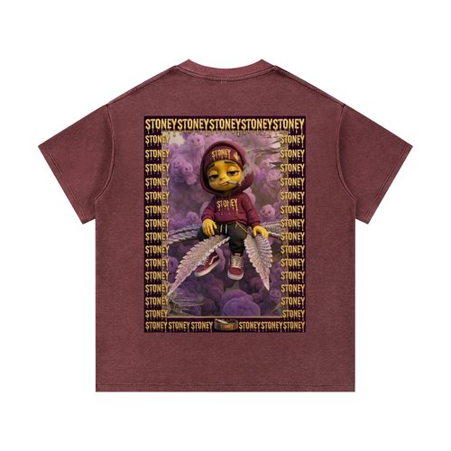 pre harvest Mineral Wash Waffle Knit T-Shirt