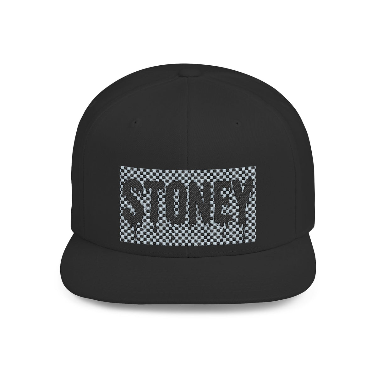 Stoney Sequin Patch Flat Bill Snapback Hat