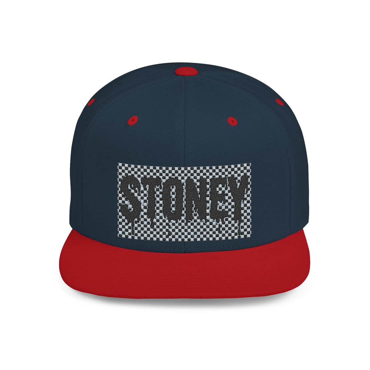 Stoney Sequin Patch Flat Bill Snapback Hat