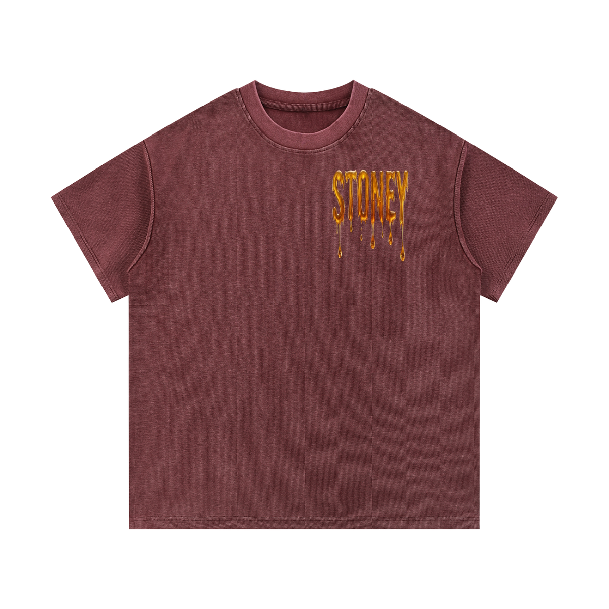 pre harvest Mineral Wash Waffle Knit T-Shirt