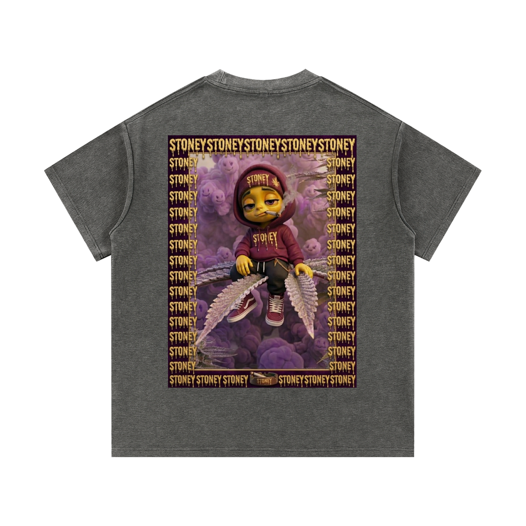 pre harvest Mineral Wash Waffle Knit T-Shirt